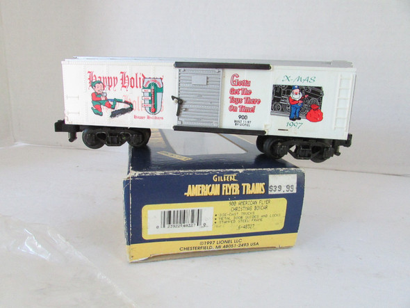 American Flyer 48327 1997 Christmas Boxcar SH