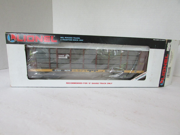 Lionel 16215 Conrail Two Tier Auto Carrier TTGX 1990  New In Box B13