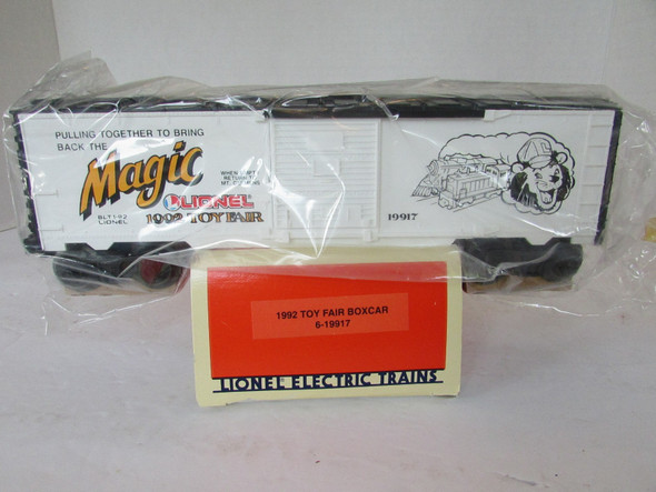 Lionel 19917 Toy Fair Boxcar 1992 Bring Back the Magic  New In Box B13
