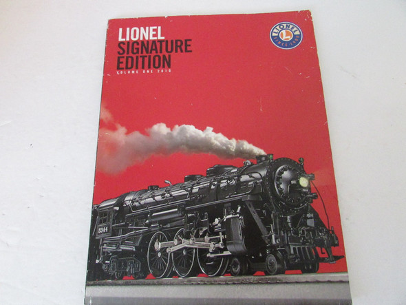 Lionel Signature Edition Volume One 2010 Catalog Softcover  W5