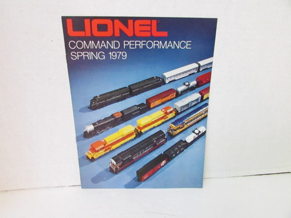 Lionel 1979 Command Performance Spring Catalog Mt Clemens Mich.   W5