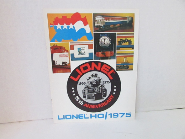 Lionel 1975 75th Anniversary HO 12 Page Brochure Catalog    W5