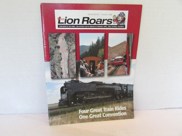 Lionel The Lion Roars Vol.36 #1  October 2006 Publication LN   W7b