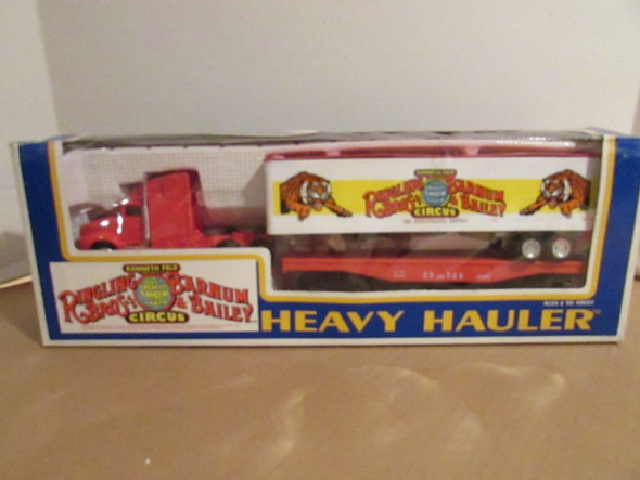 K-Line 665601 Heavy Hauler Diecast Truck Ringling Bros Barnum Bailey Boxed  H1C