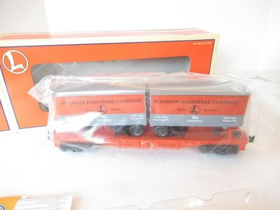 LIONEL LTD PROD.- 52187- CARAIL MADISON HARDWARE 90TH ANNIV CAR- 0/027 - NIB- B5