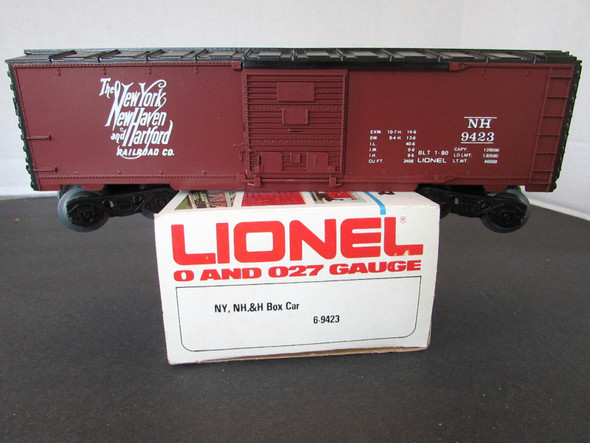 LIONEL MPC 9423 NEW YORK, NEW HAVEN & HARTFORD BOX CAR- 0/027-LN   B5