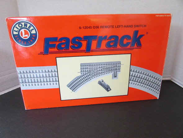 Lionel 12045 036 Remote Left Hand Switch Three Rail  Used Boxed  VG  SH
