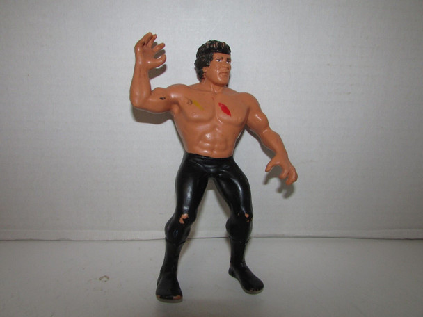 VTG WWF TITAN SPORTS RUBBER FIGURE 1986 RICKY THE STEAMBOAT DRAGON 7.5"  L235