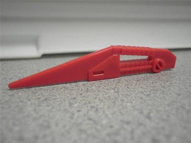 VINTAGE VOLTRON ACCESSORIES- TWO RED SWORD BLADE PIECES - EXC. CONDITION- L236