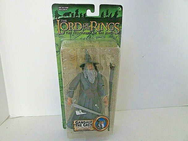 TOY BIZ  81388 LORD OF RINGS FELLOWSHIP  GANDALF THE GREY FIGURE NEW L11