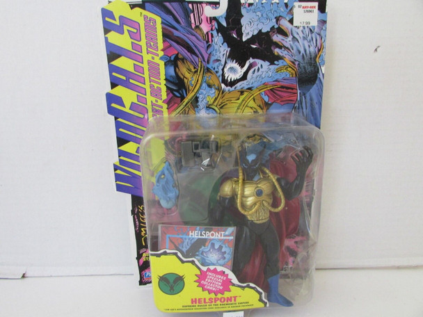 PLAYMATES 1806 WILDCATS ACTION FIGURE HELSPONT DAEMONITE EMPIRE NEW  L79