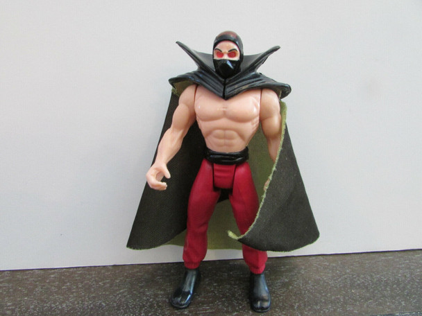 1994 KENNER ACTION FIGURE NINJA SHADOW CHOPPING ACTION  5.25"     L7