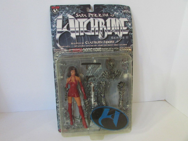 TOP COW ACTION FIGURE SARA PEZZINI AS WITCHBLADE SERIES 11 ACTION FIGURE  L80