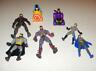BATMAN - SEVEN ASSORTED VEHICLES & FIGURES ETC  - GOOD- L133