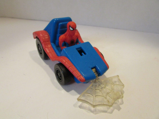 MARVEL SPIDERMAN ACTION FIGURE WEB CAR 1996 AS IS LOOSE L236