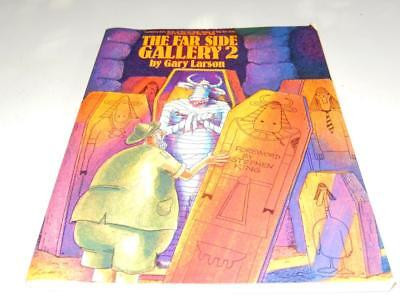 OLDER BOOK - 'THE FAR SIDE GALLERY 2 BY GARY LARSON' - EXC  -W4