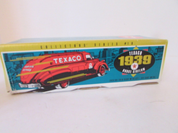 1993 ERTL DIECAST BANK 9500 1930 DODGE AIRFLOW BANK SERIES #10 NIB TEXACO   S1