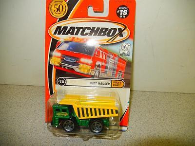 MATCHBOX # 18 DIRT HAULER- NEW - L37