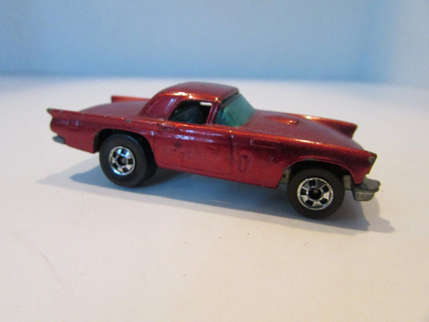 DIECAST MATTEL HOT WHEELS '57 T-BIRD MAROON METALLIC 1981 HONG KONG H2C 