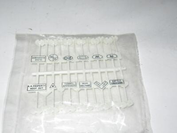 HO STREET SIGNS - ASSORTED -  NEW - M38 HO STREET SIGNS - ASSORTED -  NEW - M38