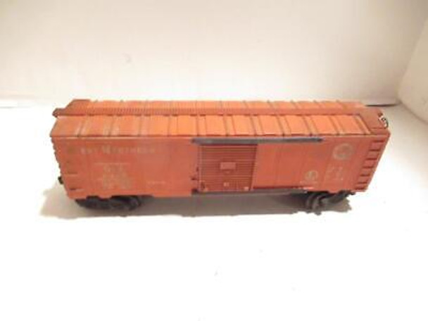 LIONEL TRAINS  POST-WAR 6464 GREAT NORTHERN BOXCAR - 0/027- FAIR- W7