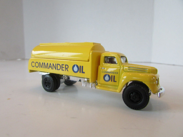 Imex Golden Wheel Diecast Commander Oil Truck Yellow HO Scale 1/87 H3