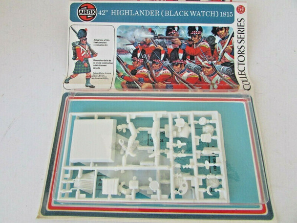 VTG AIRFIX 42ND HIGHLANDER BLACK WATCH 1815 FIGURE MODEL KIT NEW IN PKG 1973 H7 VTG AIRFIX 42ND HIGHLANDER BLACK WATCH 1815 FIGURE MODEL KIT NEW IN PKG 1973 H7