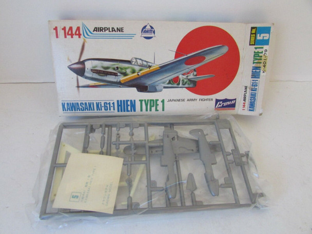 VTG AHM CROWN MODEL KIT KAWASAKI KI-61-1 HIEN TYPE 1 AIRPLANE 1/144 NEW  H7