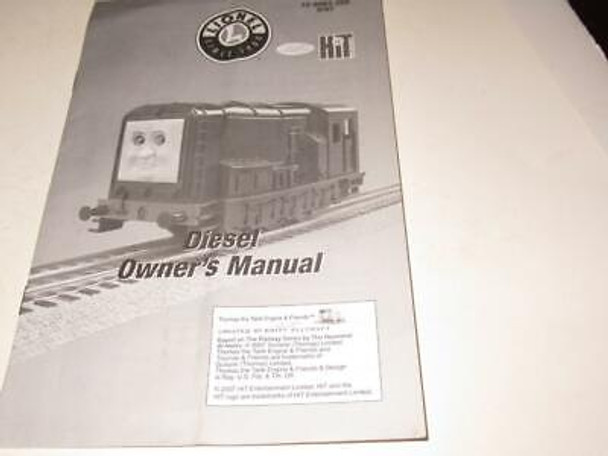 LIONEL DIESEL OWNERS MANUAL - EXC .  - M41