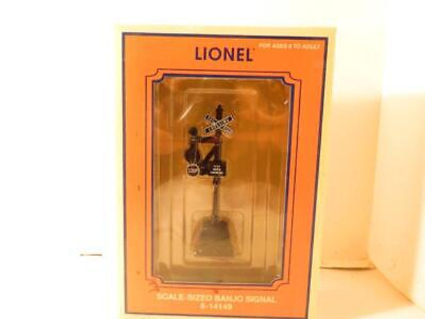 LIONEL TRAINS 14149- SCALE SIZED OPERATING BANJO SIGNAL - 0/027 - NEW- SH