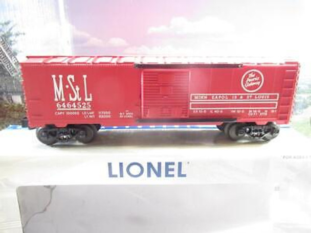 LIONEL POST-WAR CELEBRATION 39263 - 6464-525 M & ST.L BOXCAR   - 0/027- LN -