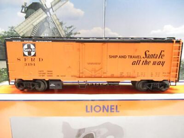 LIONEL TRAINS - 27306 SANTA FE STEEL SIDED REEFER CAR - 0/027 - NEW - B23