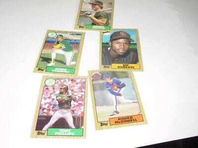 BASEBALL CARDS -- TOPPS -  6 ASSORTED CARDS- LN - ON SALE - S25