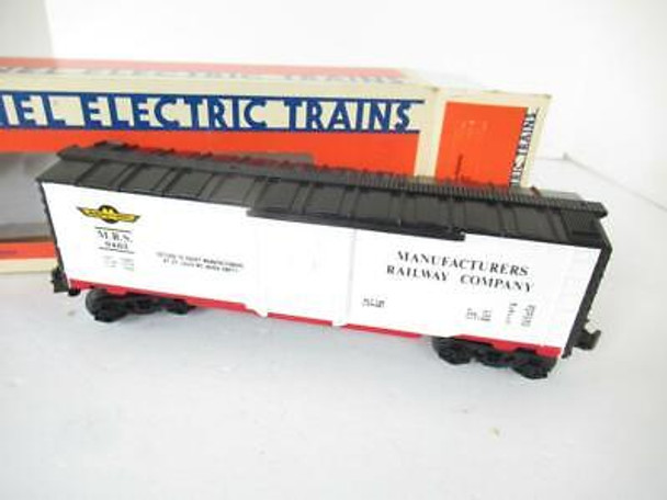 MPC LIONEL-  9483- MANUFACTURERS RAILWAY BOXCAR - 0/027 - BOXED - LN - B9
