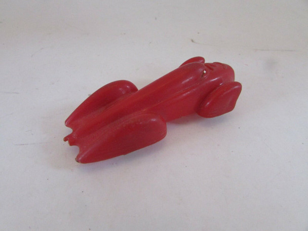 RENWAL NO. 150 RED PLASTIC CAR MADE IN USA 3.25"L 