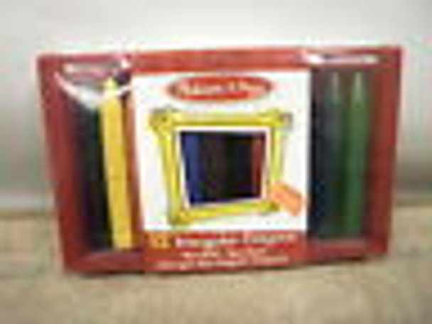 MELISSA & DOUG 4135 12 TRIANGULAR CRAYONS ART ESSENTIALS NEW MELISSA & DOUG 4135 12 TRIANGULAR CRAYONS ART ESSENTIALS NEW