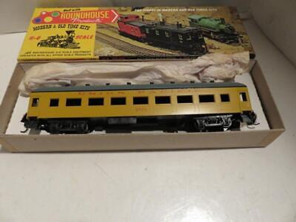 HO TRAINS VINTAGE ROUNDHOUSE UNION PACIFIC HARRIMAN COACH- BUILT- S36C