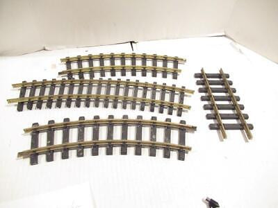 G SCALE - ARISTOCRAFT ASSORTED TRACKS- CURVES/STRAIGHT - FAIR- B1A