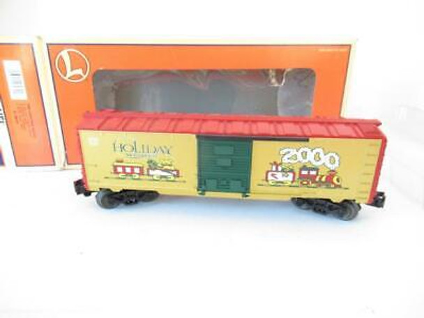 LIONEL CHRISTMAS 26272 - 2000 ANNUAL CHRISTMAS BOXCAR - 0/027- LN- B6R
