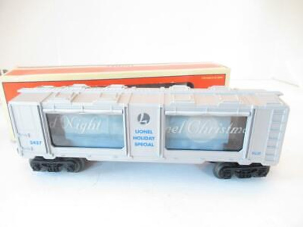 LIONEL CHRISTMAS 19855 - CHRISTMAS OPERATING AQUARIUM CAR -0/027- LN- BXD - SH