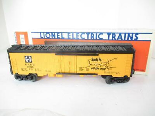 LIONEL LIMITED PRODUCTION- 52135- L.O.T.S 1998 A.T.S.F. REEFER- 0/027 -NEW- HB1