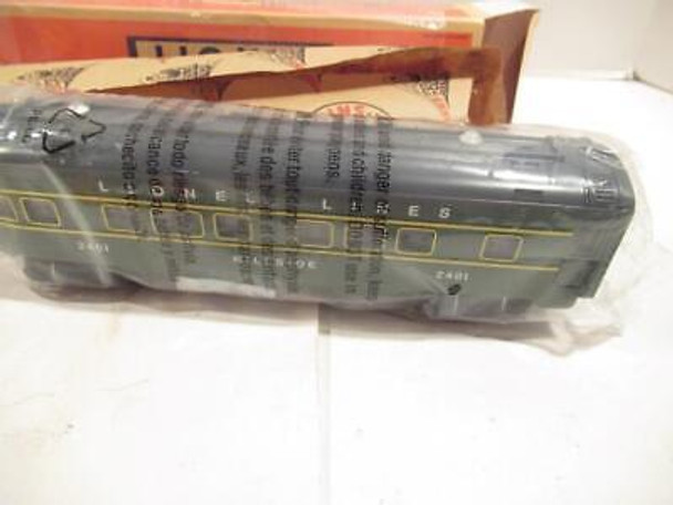 LIONEL 16030 GREEN CHESTERFIELD OBSERVATION CAR 0/027-LN - BXD - B19