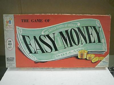 MILTON BRADLEY 4620 EASY MONEY- USED- GOOD CONDITION--Lot MG
