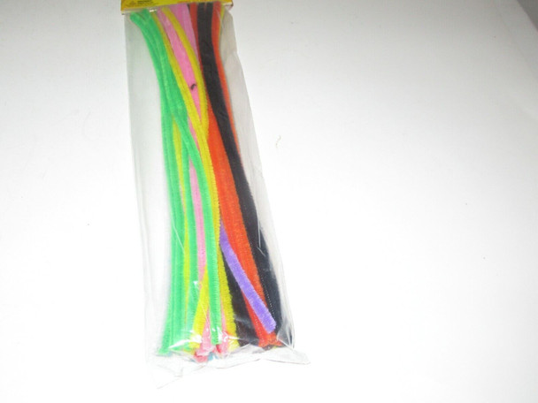 CRAYOLA-CHENILLE STEMS-  50 PCS-  12" LONG- ASSORTED COLORS- NEW