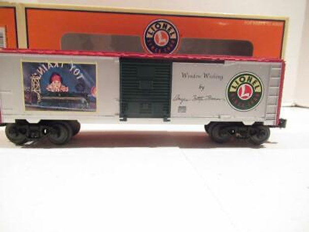 LIONEL CHRISTMAS ANGELA TROTTA THOMAS WINDOW WISHING BOXCAR - LN - 0/027- HB1S