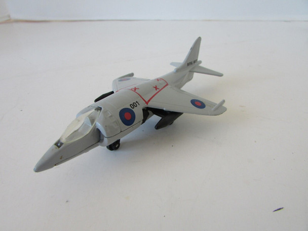 Matchbox 1980 Harrier SB27 Fighter Jet Royal Navy Diecast Plane Grey H2