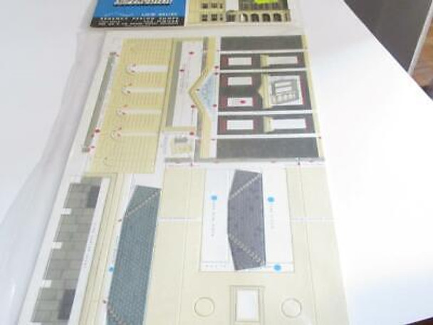 HO SUPERQUICK MODELS-REGENCY PERIOD SHOPS & HOUSE -CARDBOARD CUTOUTS- NEW-S31UU