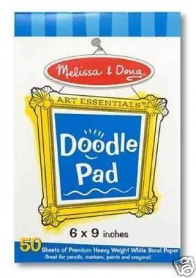 MELISSA & DOUG DOODLE PAPER PAD 50 SHEETS 4107