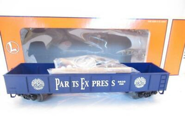 LIONEL- 17413- 'PARTS EXPRESS' GONDOLA- D/C TRUCKS  - 0/027 - BOXED- NEW - HB1