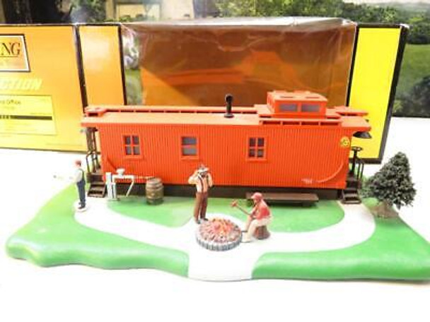 MTH TRAINS - 90013- YARD OFFICE ACCESSORY - ORANGE -  0/027 LN BOXED- SH